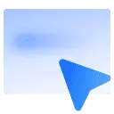 Blue Arrow - graphic - Fast Download PNG