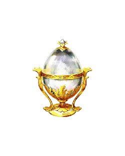 Diamond Crystal Egg - jewelry - PNG