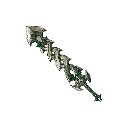 Green Decorative Sword - weapon - Free Download PNG