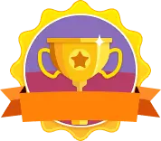 Trophy Badge - ribbon - PNG Images