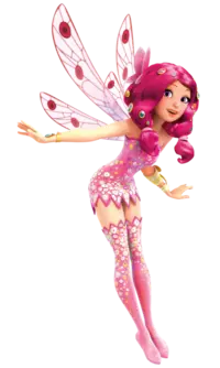 Fuchsia Fairies - magic - Transparent Background PNG