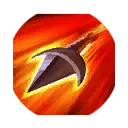 Fiery Arrow - skill - Transparent Layer PNG