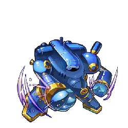 Blue Robot Warrior - technology - Transparent Layer PNG