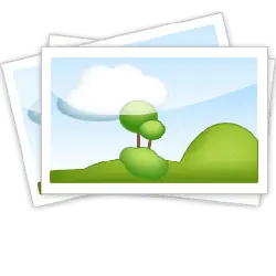 Green Landscape Painting - sky - High Resolution PNG