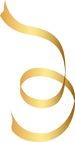 Gold Spiral Decoration - elegant - Lossless PNG