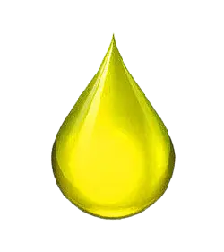 Yellow Water Drop - Designer Recommended PNG