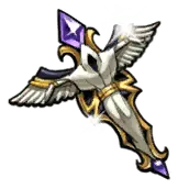 Purple Crystal Wing Dagger - weapon - PNG Images