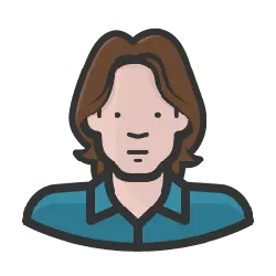 Person with Brown Hair - person - No Background PNG