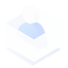 Blue Cube Person Icon - icon - High Resolution PNG
