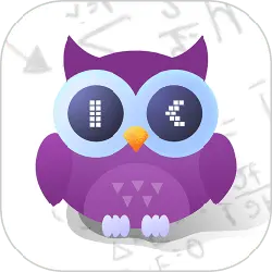 Purple Owl - learning - Free PNG