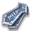 Blue Shield Emblem - metal - Free Download PNG