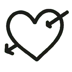Heart Pattern - symbol - arrow - PNG