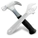 Hammer and Wrench - tools - PNG Images