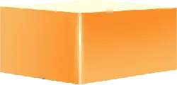 Orange Cube - object - PNG Images