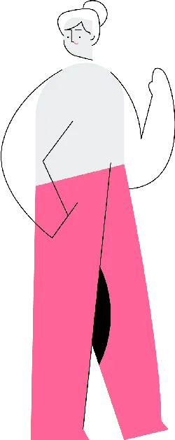 Pink Robe Figure - pink - High Resolution PNG