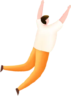 Jumping Person - character - PNG Images