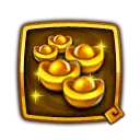 Gold Coins - game item - coins - High Resolution PNG