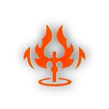 Flame Man - logo - Free Download PNG