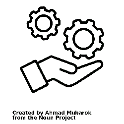 Gear and Hand - mechanical - Free Download PNG