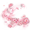 Pink Cherry Blossoms - nature - PNG Images