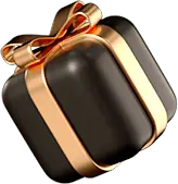 Black Gift Box - Popular Download PNG