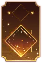 Golden Diamond Card - gold - Transparent Layer PNG