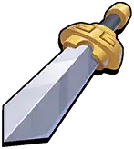 Gold Sword - fighting - Free Download PNG