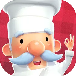 Chef Blue Mustache - game - No Watermark PNG