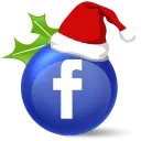 Christmas Facebook Icon - holiday - Lossless PNG