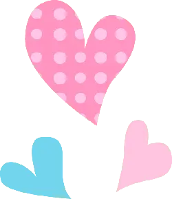 Colorful Heart Pattern - simple - heart - Lossless PNG