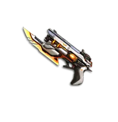 Futuristic Pistol - futuristic - metallic - PNG Images