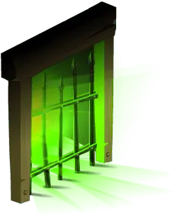 Green Beam - metal - PNG