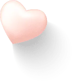 Pink Heart - simple - abstract - High Resolution PNG