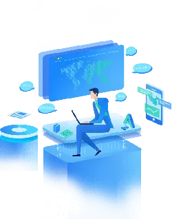 Businessman with Technological Elements - technology - Lossless PNG