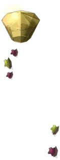 Shining Diamond - geometric shape - Transparent Layer PNG