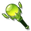 Green Staff - Transparent Background PNG