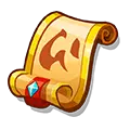 Scroll - treasure - Transparent Layer PNG