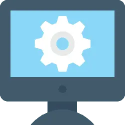 Computer Settings - gear - No Watermark PNG