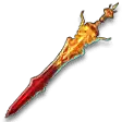 Flaming Sword - magic - Trending PNG