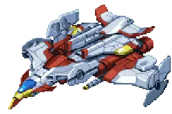 Unidentified Flying Object - pixel art - PNG