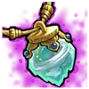 Ice Staff - attack - No Background PNG