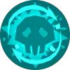 Icebone Skull Badge - skull - PNG Images