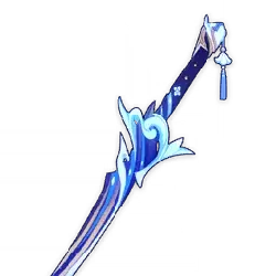 Ice Blade - fantasy - weapon - No Background PNG