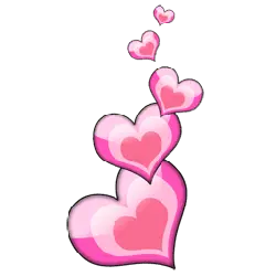 Pink Heart Pattern - cartoon - heart - Free PNG