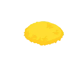 Yellow Circle Object - geometric - High Resolution PNG