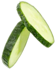 Cucumber - sliced - High Quality PNG