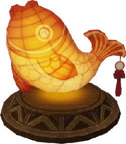 Lucky Fish Lantern - holiday - Free PNG