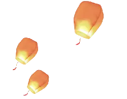 Lantern - Lossless PNG - night sky