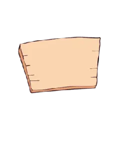 Blank Paper Strip - simple - PNG