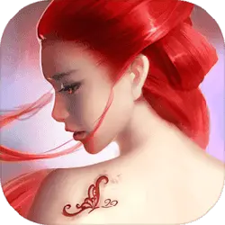 Red-haired Girl - red hair - art - High Resolution PNG
